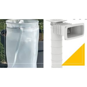 Cartouche de filtration easyclean compatible weltico C7 (1 poche +1 filet de balles +1 panier skimmer pr&eacute;filtre )