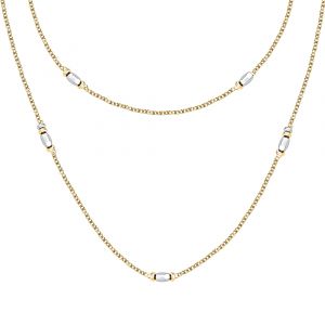 Morellato Collier - Saxq02 - Acier - Dor&eacute; - 90 Cm
