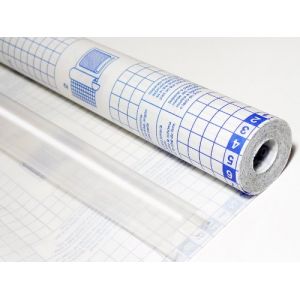 Rouleau plastique transparent ad sif 20x0,45