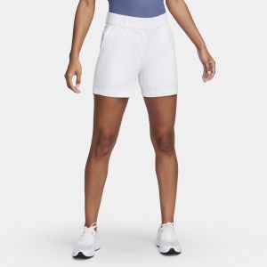 Nike " Dri-Fit Victory 5" Womens Shorts White/Black L"
