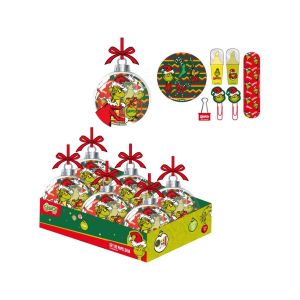 Le Grinch - D&eacute;coration Sapin Avec Set D'&eacute;criture 5 Pi&egrave;ces
