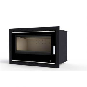 Image de Termofoc INSERT, pack PORTIMAO-C-995-S, ventilation, cadre 4 côtés verre, 9Kw, rendement 79%