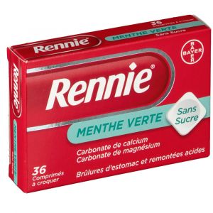 Bayer Rennie s/s - 36 Comprim&eacute;s &agrave; croquer