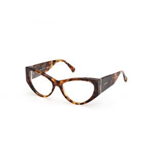 Max Mara Femme MM5174 56 Montures optiques Acétate Havane Cat Eye Normale
