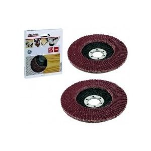 Kreator Disque à lamelles pour meuleuses Diamètre 125 mm Alésage 22,2 mm