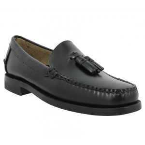 Sebago Classic Will R cuir Homme-40-Noir