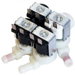 Brandt Electrovanne 4 voies 180&deg; (261008-43117) (55X3364) Lave-linge THOMSON, VEDETTE, FAGOR, SANGIORGIO, DE DIETRICH, PRIVILEG -