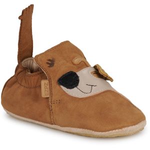 Easy Peasy Chaussons enfant MY BLUBLU CHIEN OEIL Marron - Taille 18 / 19