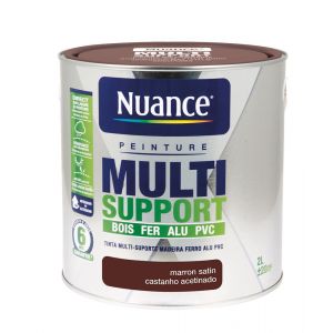 Nuance Peinture Multi-support - Marron - Satin - 2L