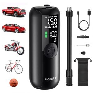 Woowind Lp1 Gonfleur Pneus Voiture,150psi Pompe A Velo,Compresseur À Air Portatif Pour Voiture,Vélo