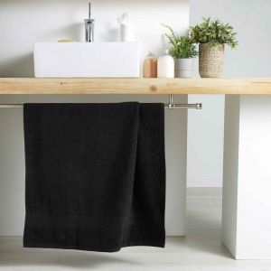 Image de Drap de Douc "Colors" 70x130cm Noir Prix