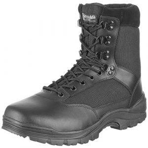 Mil-tec CHAUSSURES MONTANTES BOOTS SWAT CUIR NOIR 3M THINSULATE MILTEC 12827000 AIRSOFT POINTURE 44