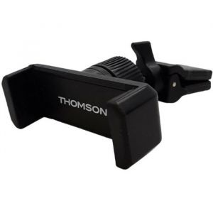 Thomson Support t&eacute;l&eacute;phone rotatif 360&deg; - Fixation grille d'a&eacute;ration (54-85 mm) - Noir