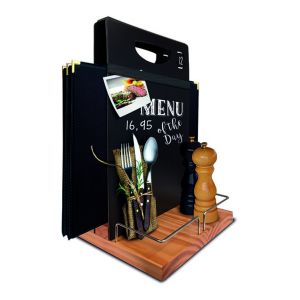 Securit Ardoise porte-menu écriture 22x20cm - Categorie fantome HOME