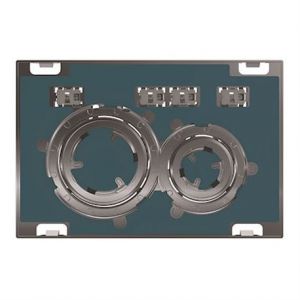 Geberit Plaque WC Sigma21 Métallique chrome recouvrement personnalisable