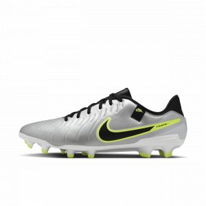 Nike Tiempo Legend 10 Academy MG Mad Voltage - Argenté/Noir/Jaune Fluo, pointure 39 - ['Argenté'] - Taille 39