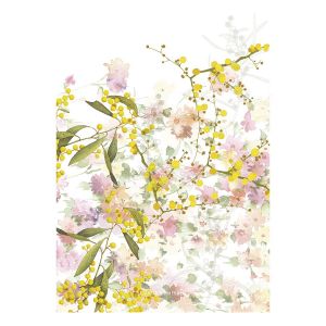 Garnier Thiebaut Torchon lavé métis lin & coton multicolore 50x70 cm