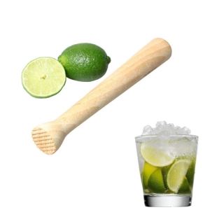 Image de Pilon à cocktail caïpirinha en bois