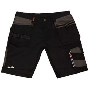 Scruffs Short de travail Trade 40 noir