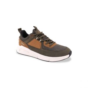 Kaporal Tennis homme kaki et marron DOLPI