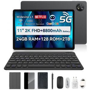 Blackview Tablet Zeno 10 11" 128GB 5G 8800mAh Android 15 Gris