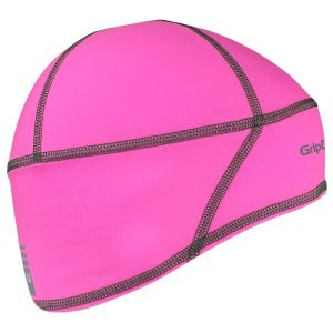 GripGrab Couvre-chef Skull Cap Hi-vis - Pink Hi-Vis - Taille L