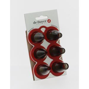 De Buyer Coffret Uni 6 douilles assorties