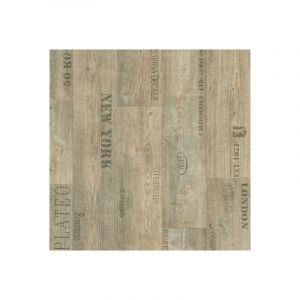 Décoweb Sol Vinyle First - Imitation parquet marqué - Rouleau de 2m x 5m