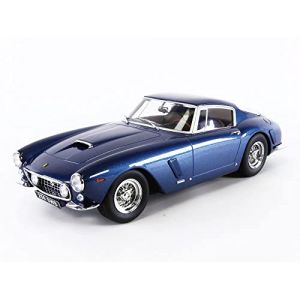 Voiture Miniature de Collection KK SCALE MODELS 1 18 FERRARI 250 SWB P o Corto 1961 Blue Metallic 180763BL