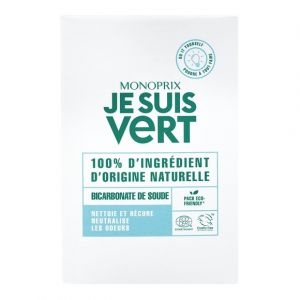 Monoprix je suis vert Bicarbonate de soude