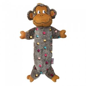 Kong Low Stuff Speckles Monkey peluche singe pour chien