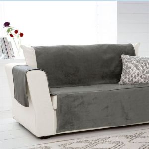 Protège-fauteuil universels aspect velours grainé