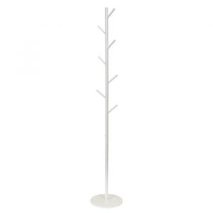 Altobuy - zoran - Porte-Manteaux Blanc en Métal 7 Patères