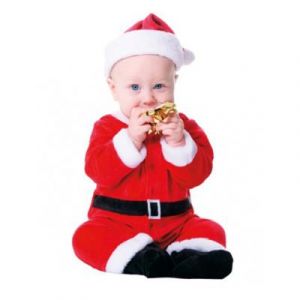 Image de Fiesta guirca Costume Sapin de no&eacute;l d&eacute;cor&eacute; pour enfant - 3-4 ans