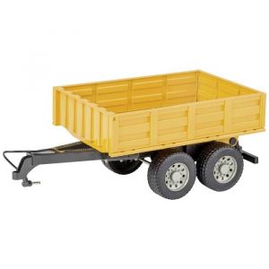 Carson 500907661 Remorque 1:16 pour Tracteur RC Jaune - Véhicule radiocommandé, Tracteur RC, Accessoires pour tracteurs radiocommandés, remorque pour Tracteur