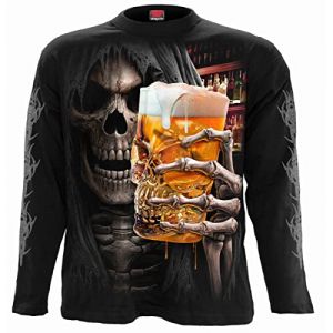 T-shirt manches longues Gothic de Spiral - Live Loud - M à XXL - pour Homme - noir