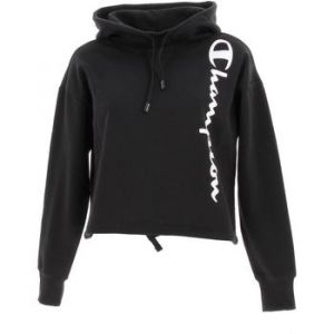 Champion Sweatshirt à capuche Legacy noir blanc femme - S