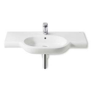 Roca Meridian-N Lavabo, A32724B000 1000 x 460 x 150 1 trou perçé, 2 trous préperçés