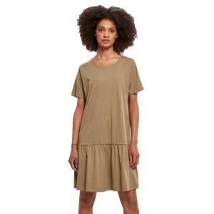 Image de Urban classics Robe Courte Manche Courte Valance L Khaki