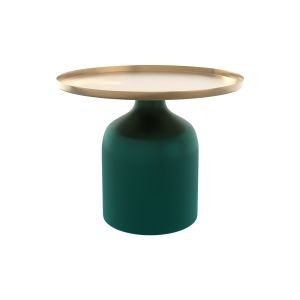 Rendez Vous Déco Table d'appoint ronde en métal et 49 cm - Lyne