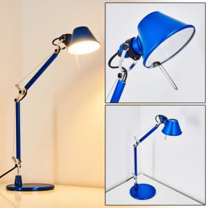 Image de Artemide Lampe de table Tolomeo Micro bleu en métal