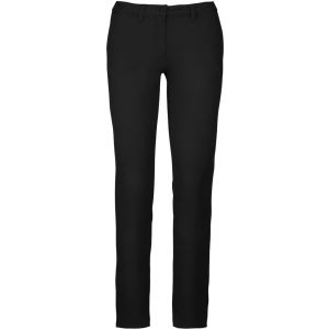 Kariban Pack 20 Pantalon chino femme Black K741 - Taille 10 UK (36)