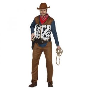 Fiesta guirca Déguisement cowboy vacher grandes plaines homme - m - bleu 79693