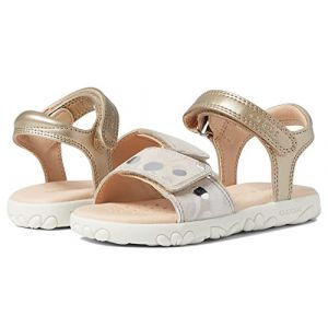Geox J Sandal Haiti Girl, Beige Platinum, 33 EU
