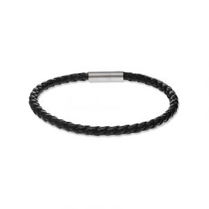 Esprit Bracelet 88674952 Cuir, Acier inoxydable