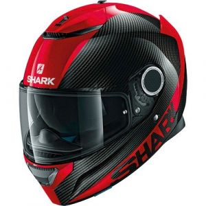 Image de Shark Casque intégral SPARTAN CARBON SKIN carbone/rouge - M