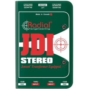 Radial JDI Stereo boîte de direct passive