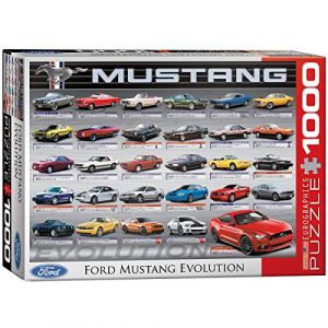 Eurographics Ford Mustang Evolution 50th Anniversary (LS) Puzzle (1000 pièces) 6000-0684