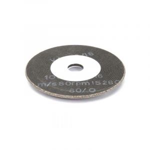 Meule d'affûtage chaîne tronçonneuse pour affûteuse Mini Jolly. ø 100 mm. Epaisseur 3 mm