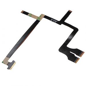 Vhbw Câble Plat Flex Compatible Avec Dji Phantom 3 Advanced, 3 Pro Drone, Gimbal - Câble Ruban De Réparation, Noir